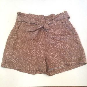 Thread & Supply Tie Belt Shorts